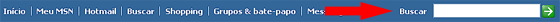 cadastro no MSN